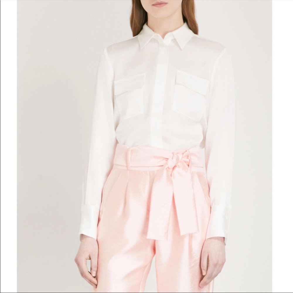 Ceci Silk Satin Shirt ✨